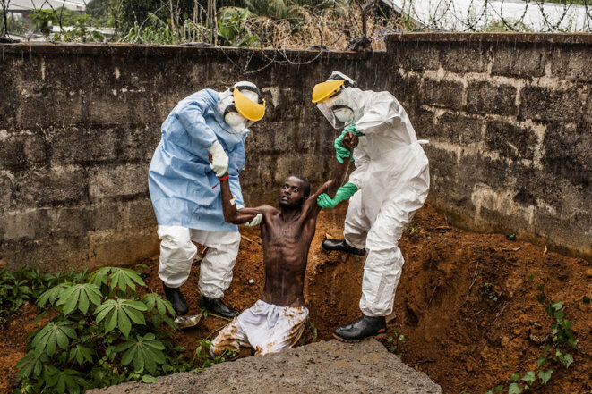 Hastings (Sierra Leone), le 23 novembre 2014 - Ebola © Pete Muller / National Géographic / Washington Post Hastings (Sierra Leone), le 23 novembre 2014 - Ebola © Pete Muller / National Géographic / Washington Post